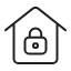 home-lock-house-secure-avoid-lockdown-stay-protection-icon