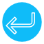 corner-down-left-arrows-user-interface-icon