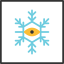 abstract-geometric-tribal-eye-snowflake-winter-icon