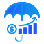 umbrella-investment-money-growth-protection-icon