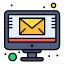 email-screen-monitor-sending-icon