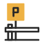 car-parking-ticket-zone-lot-park-map-navigation-icon