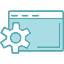 lcd-web-page-cogwheel-content-management-gear-icon