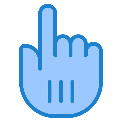 hand icon, selection icon, cursor icon, point icon, direction icon