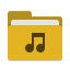 music-sound-mp3-yellow-folder-work-archive-icon