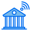 building-bank-internet-of-things-iot-wifi-icon