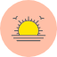 sea-sun-sunrise-sunset-weather-icon