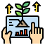 plants-growth-hand-chat-icon