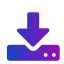 gradient-download-to-storage-drive-icon