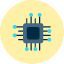 chip-chipset-digital-electronic-microchip-technology-plc-icon