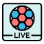 live-game-screen-football-icon
