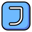 j-alphabet-abecedary-sign-symbol-letter-icon