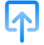 box-arrow-in-up-direction-navigation-arrowhead-icon