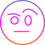 face-with-raised-eyebrow-emoji-smiley-icon