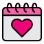 calendar-valentine-date-wedding-love-icon