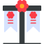 banner-destination-flag-indicator-pin-point-marker-icon-sakura-festival-icon