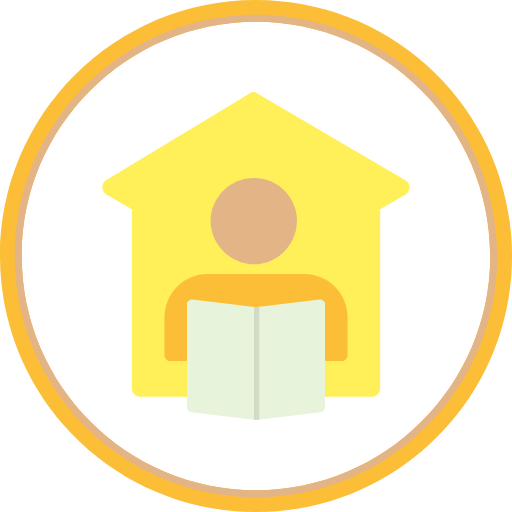 education icon, home icon, homeschool icon, homeschooling icon, house ...