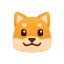 brown-smile-shiba-inu-emoji-emotional-satisfy-happy-icon
