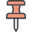 push-pin-attachment-pins-outline-security-icon