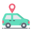 arrived-destination-navigation-car-destination-location-icon