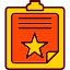 clipboard-favorite-selected-star-icon
