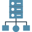 cluster-computing-connection-diagram-group-icon