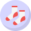 celebration-christmas-merry-santa-socks-winter-xmas-icon
