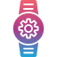 device-health-monitoring-smartwatch-technology-watch-wearable-icon