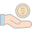 dollar-coin-economy-hand-money-fees-icon