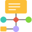 equal-flowchart-hierarchy-order-scheme-workflow-icon