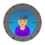 find-human-magnifier-professional-recruitment-resources-icon