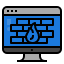 data-firewall-internet-security-protection-icon