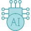 ai-artificial-brain-digital-intelligence-learning-icon