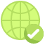 approval-flaticon-internet-check-sign-approved-globe-done-icon