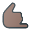 touchhand-gesture-call-me-looser-icon
