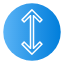 direction-arrows-arrow-vertical-icon
