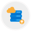 optimized-cloud-infrastructure-storage-network-icon