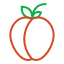 peach-fruits-fruit-food-breakfast-icon