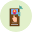 door-camera-intercom-smart-home-electronics-communication-icon