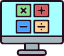calculator-computer-device-idea-lightbulb-monitor-screen-icon