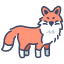 fox-animal-cute-nature-tail-wild-icon
