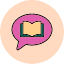 chat-bookchat-communication-conversation-message-read-talk-icon-icon