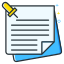 note-notes-work-business-job-jobs-working-document-icon