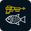 fishery-spearfishing-fish-spear-harpoon-hunting-icon