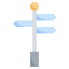 street-sign-flaticon-direction-signaling-pole-arrow-icon