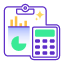checkboard-finance-calculator-icon