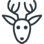 christmassholidays-celebrate-deer-rudolf-icon