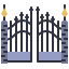 halloween-gate-entrance-scary-horror-icon