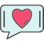 bubble-chat-comment-feedback-heart-like-icon-icon