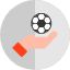 card-hand-people-red-soccer-sport-match-player-icon
